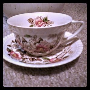 Vintage cup and saucer